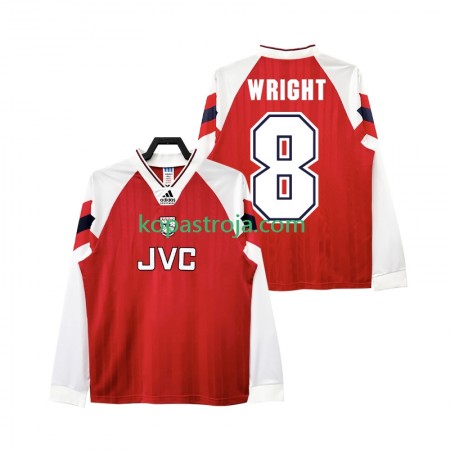 Billiga Fotbollströjor Arsenal WRIGHT 8 192 Retro Hemma tröja 1994 Långärmad